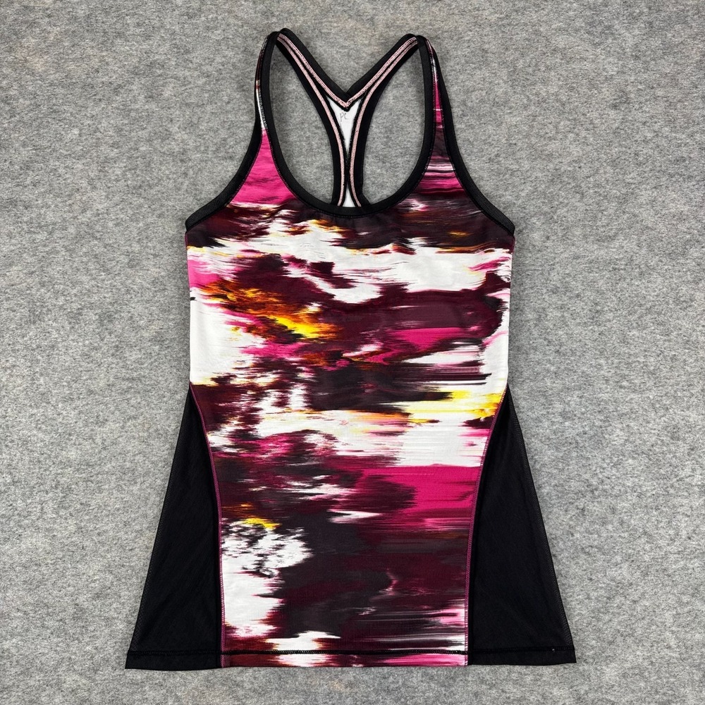 Lululemon Cool Racerback Tank Shine On Pigment Wind Berry Rumble Multi Womens 6